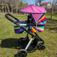 Детска количка Cosatto Giggle 2+ подарък шезлонг, снимка 4 - Детски колички - 45118696