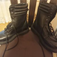 Черни мъжки обувки -  кубинки , снимка 6 - Мъжки боти - 45155087