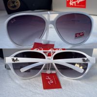 Ray-Ban дамски мъжки унисекс слънчеви очила Рей-Бан авиатор бели , снимка 1 - Слънчеви и диоптрични очила - 45584585