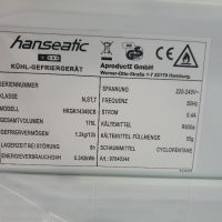 Хладилник с фризер Hanseatic , снимка 5 - Хладилници - 45202698