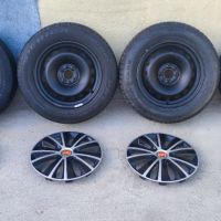 Продавам Джанти с гуми и тасове за Фиат, снимка 6 - Гуми и джанти - 45482986