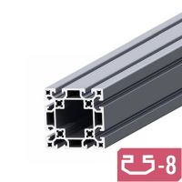 УСИЛЕН Конструктивен алуминиев профил 80x80 Слот 8 Т-Образен, снимка 1 - Консумативи за принтери - 45512811