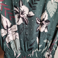 Дамска блуза с флорални мотиви, снимка 5 - Блузи с дълъг ръкав и пуловери - 44954020