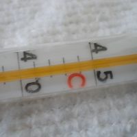 Контролен термометър от +32 до +45C Germany, снимка 3 - Медицинска апаратура - 45239546