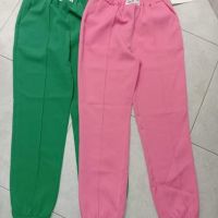 Спортен панталон 💚💚💚 👉 Розов и зелен цвят, снимка 1 - Панталони - 45841644