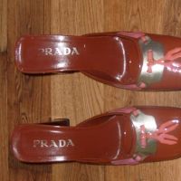 Екстравагантни Prada , снимка 2 - Дамски обувки на ток - 45090517