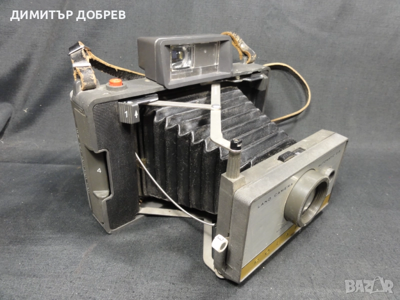 СТАР РЕТРО МЕХОВ ФОТОАПАРАТ POLAROID LAND CAMERA AUTOMATIC 215, снимка 1