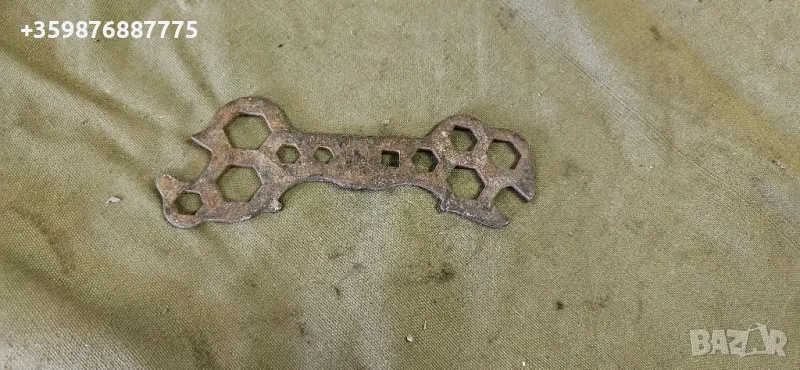 Ретро гаечен ключ инструмент инструменти соц колело мотоциклет , снимка 1