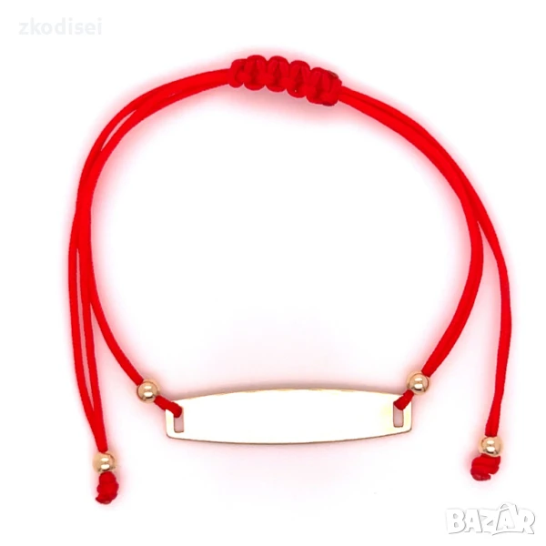 Златна регулируема гривна 1,24гр. 14кр. проба:585 модел:32144-3, снимка 1