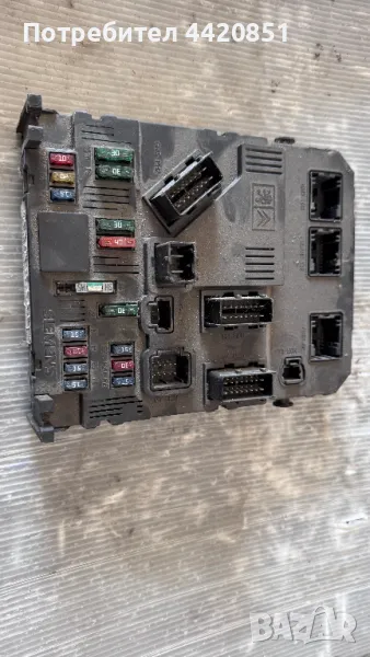 Контролен Модул (Бушонно Табло BSI / BSM ) за Citroen Peugeot - 9646777280 , S118085310, снимка 1