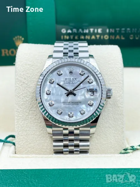 Rolex Datejust 31mm Steel MOP Dial Diamond Jubilee Дамски Различни Варианти, снимка 1