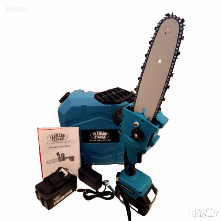 Немска акумулаторна (трион) резачка 24V 5Ah Vermark Starke 25см, снимка 1