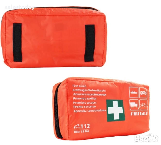 Аптечка за кола, 16 части, снимка 1