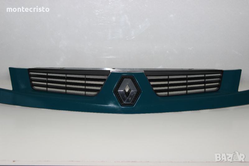 Предна решетка Renault Kangoo (2003-2008г.) предна емблема Рено Канго / 8200150629 / 🟢Цвят: Зелен, снимка 1