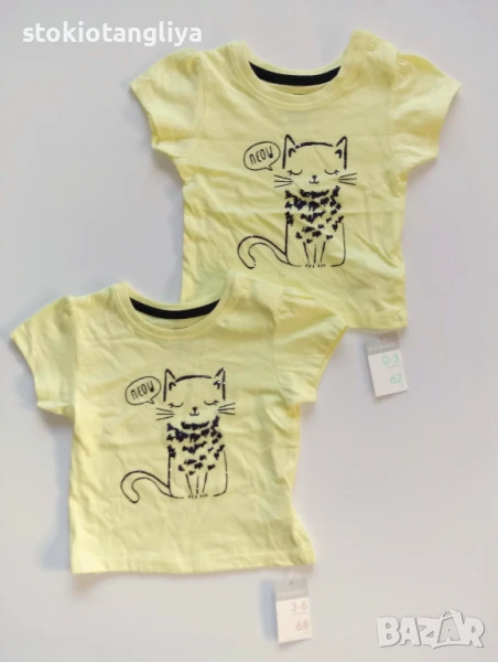 Тениска за бебе, размери 0-3 месеца и 3-6 месеца, снимка 1