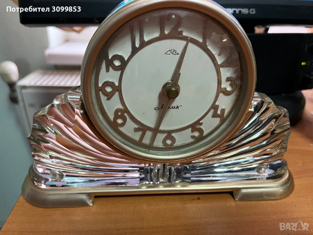 часовник-настолен “Маяк”, снимка 1