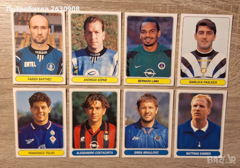 Стикери Panini European Football Stars 1997, снимка 1