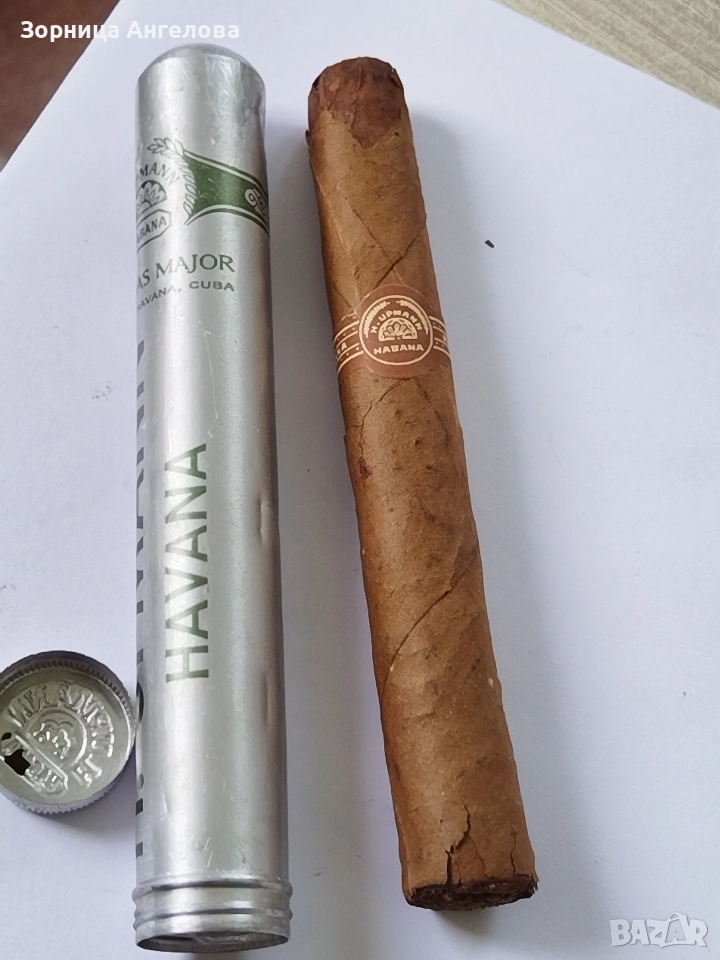 Кубинска оригинална пура от около 50 те. H.UPMANN CORONAS MAJOR , снимка 1