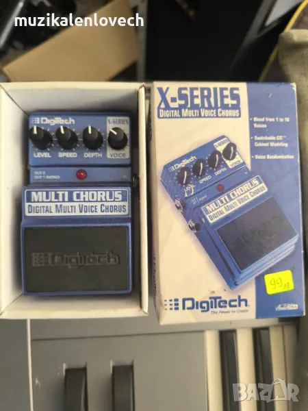 Digitech Digital Multi Voice Chorus pedal - Хорус педал за ел китара /ПЕРФЕКТЕН/, снимка 1