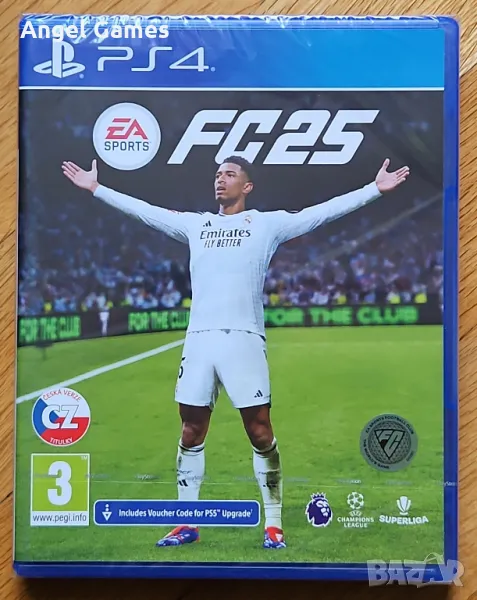 НОВ! Запечатан диск FC 25 PS4 Playstation 4 FIFA 2025 FC25 Плейстейшън, снимка 1