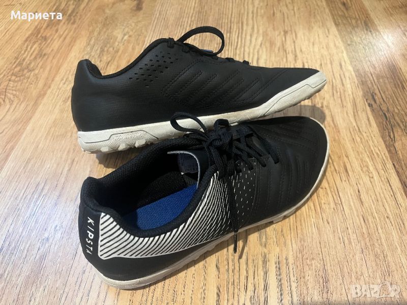 Черни спортни  обувки Kipsta купувани от Декатлон, снимка 1