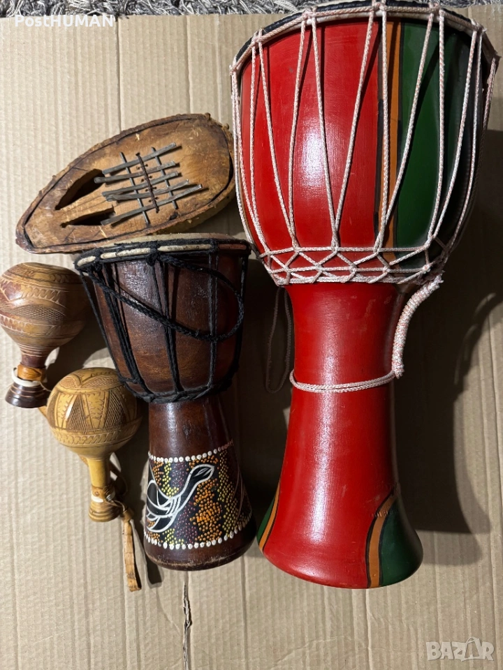 Джембе - Бонго - Тарамбука - Мбира - Маракаси, снимка 1