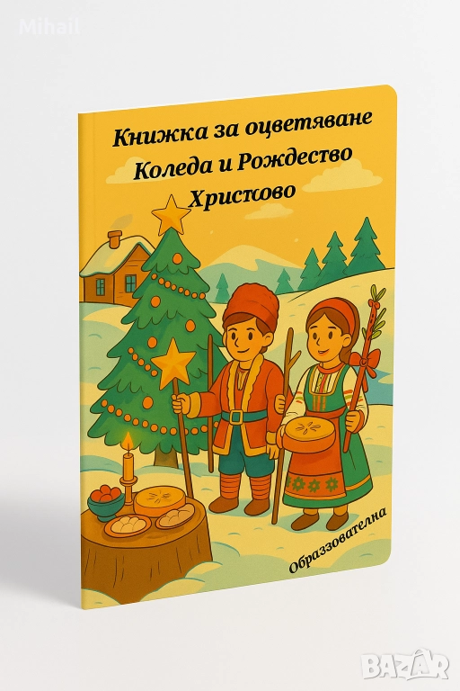 Детски книжки за оцветяване – Български традиции, снимка 1