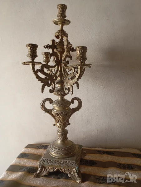 Бароков свещник, снимка 1