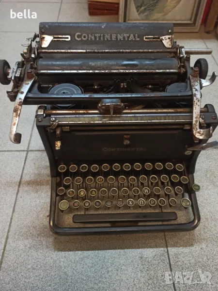 Стара пишеща машина Continental, снимка 1