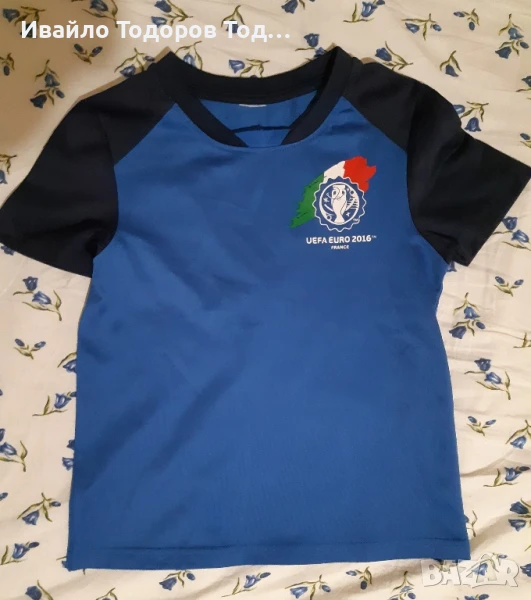 Официална маркова тениска на Италия за Евро 2016 , снимка 1