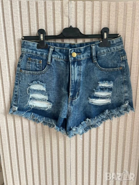 къси панталонки деним , снимка 1