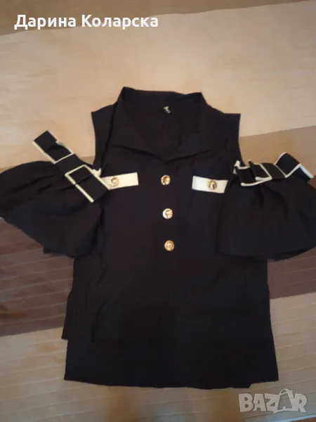 Блуза с голи рамене , снимка 1