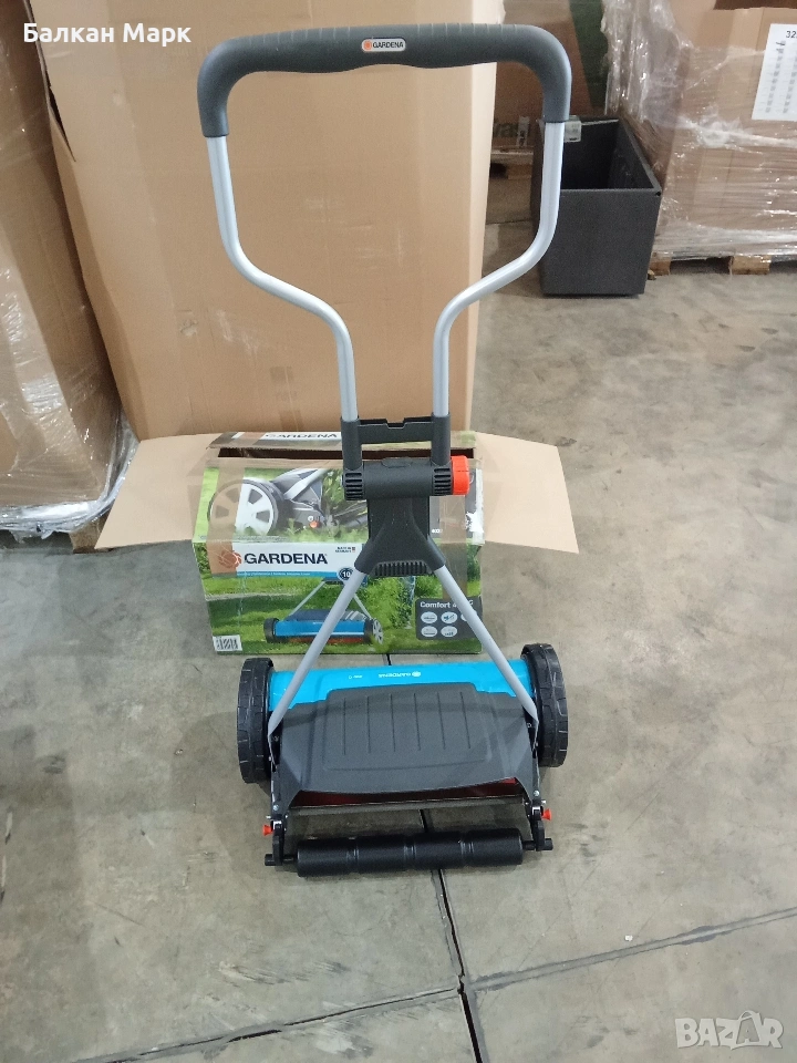 Ръчна механична косачка,коса Gardena Comfort 400 C – Внос от Германия, снимка 1