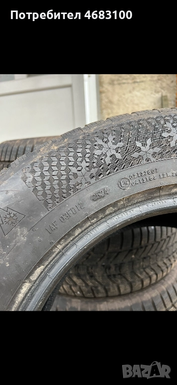 *НОВИ* *DOT: 2524* 235/60/R16 Continental WinterContact TS 870 Зимни, снимка 1