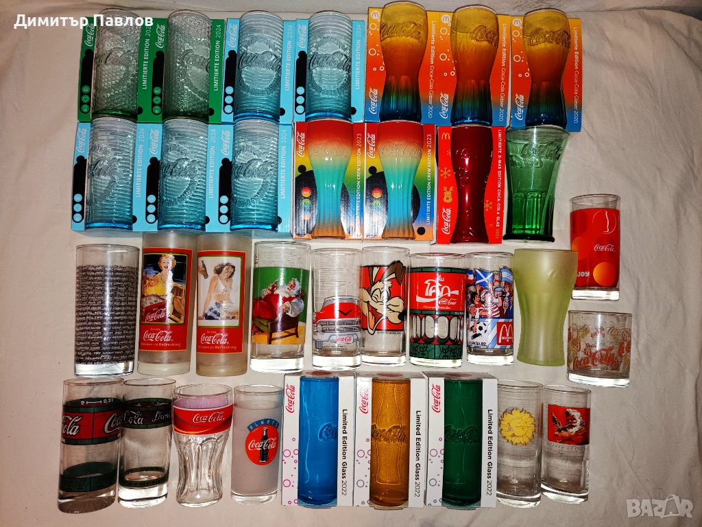 Кока Кола чаши за колекционери coca cola, снимка 1