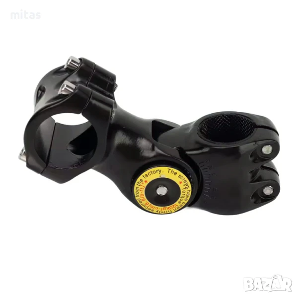 Алуминиева лапа 31.8мм за велосипед с регулируем ъгъл до 60° / 110mm, снимка 1