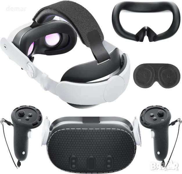 Комплект Mytrix Meta Quest 3 за начинаещи, комплект аксесоари 6 в 1, снимка 1