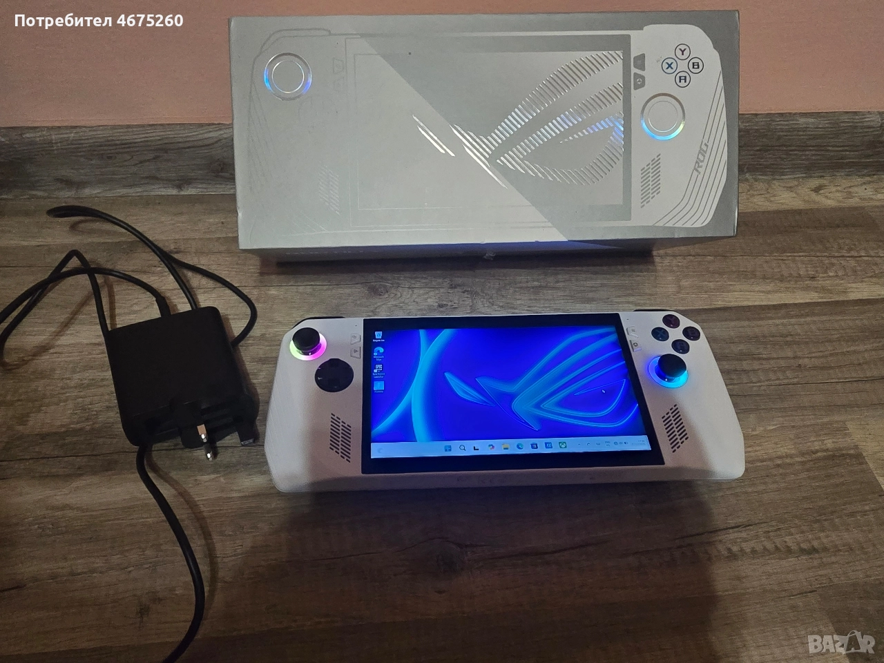 Asus ROG ALLY Z1 Extreme, 16GB LPDDR5, SSD 512GB, снимка 1