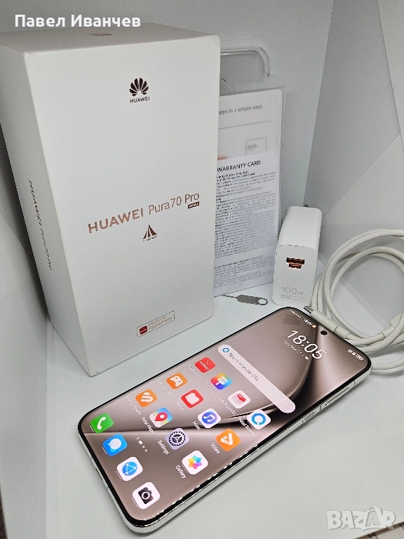 Huawei Pura 70 Pro 512Gb/12Ram White, снимка 1