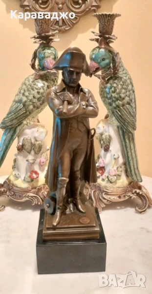 Бронзова Статуетка Наполеон, снимка 1