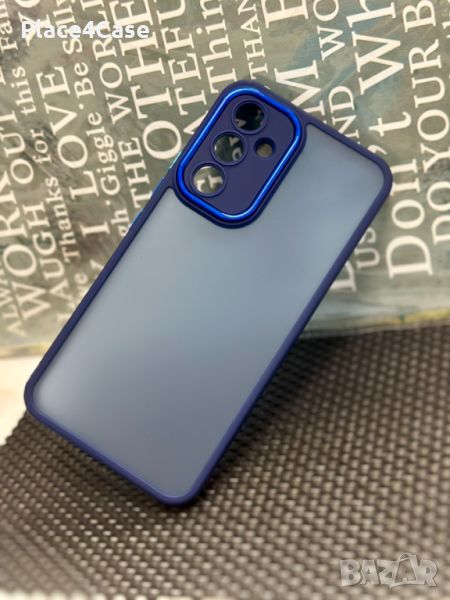 Силиконов калъф Matt за Samsung A54 blue, снимка 1