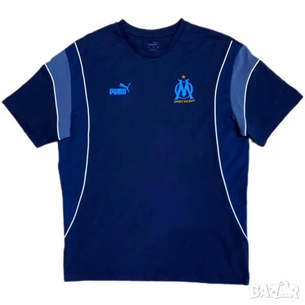 Оригинална мъжка тениска Puma x Olympique Marseille🇫🇷 2023/24 | M - L размер, снимка 1