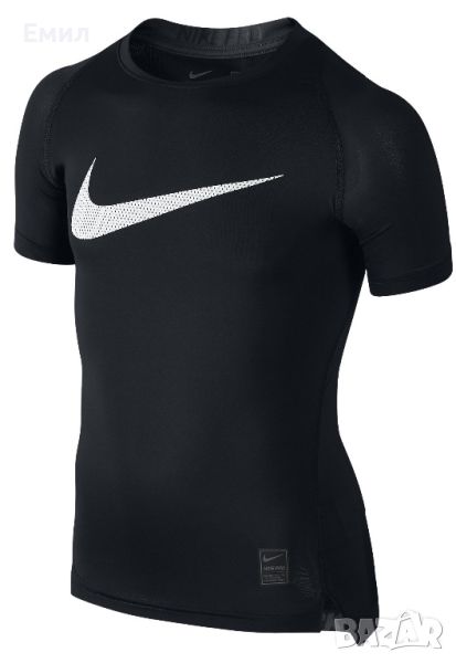 Тениска Nike Pro Cool Hybrid Tee, Размер 147-158, снимка 1