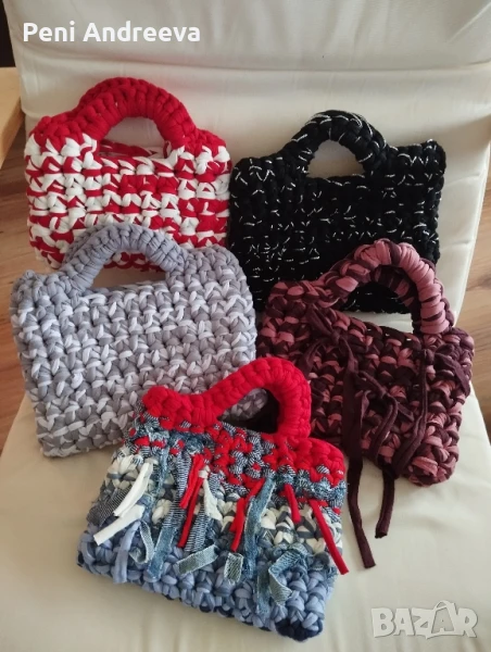 Плетени бутикови чантички, снимка 1