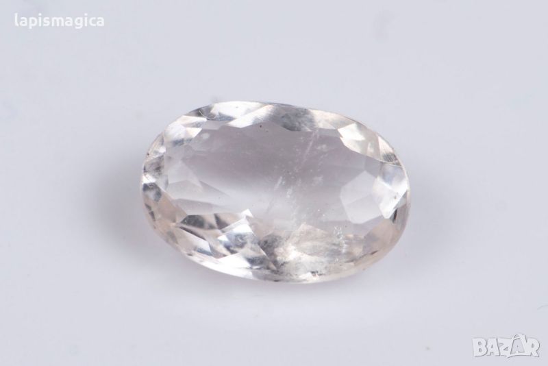 Морганит (розов берил) 0.42ct 6x4mm овална шлифовка №3, снимка 1