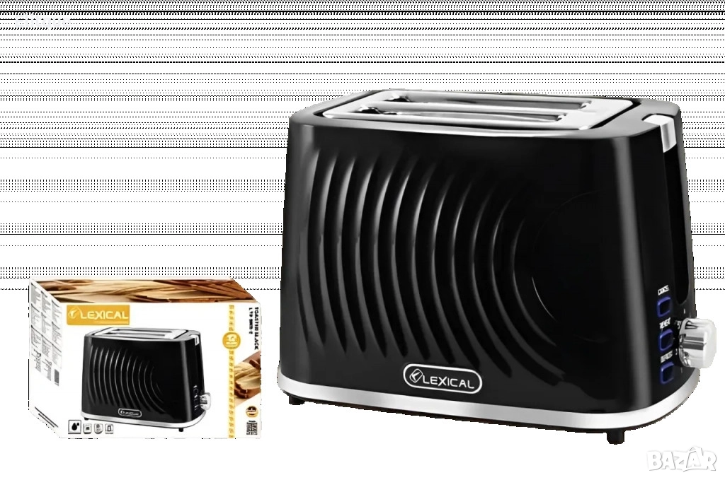 Тостер Lexical LTO-3905-1/2, снимка 1