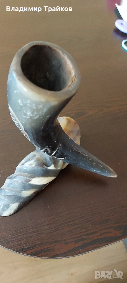 декоративен рог, снимка 1