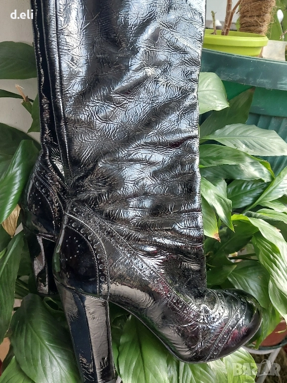 MIU MIU Original Size 37 100% Кожа Уникални ботуши , снимка 1