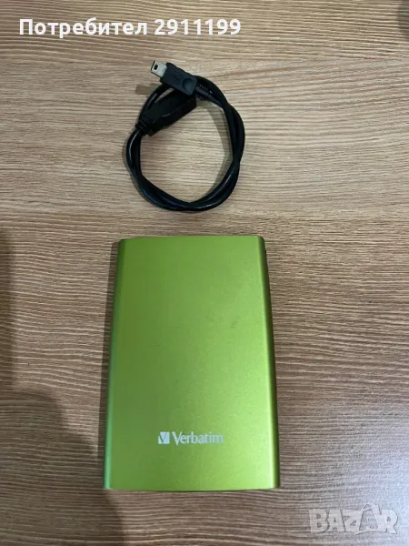 Външен диск Verbatim 2.5” HDD, снимка 1