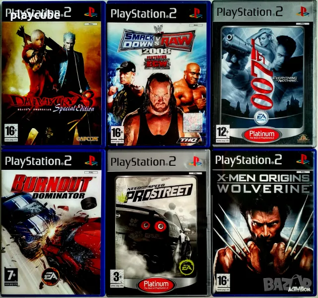Игри за PS2 PlayStation 2, снимка 1